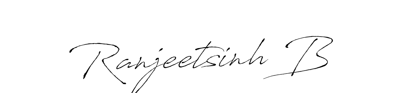 Also You can easily find your signature by using the search form. We will create Ranjeetsinh B name handwritten signature images for you free of cost using Antro_Vectra sign style. Ranjeetsinh B signature style 6 images and pictures png