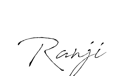 The best way (Antro_Vectra) to make a short signature is to pick only two or three words in your name. The name Ranji include a total of six letters. For converting this name. Ranji signature style 6 images and pictures png