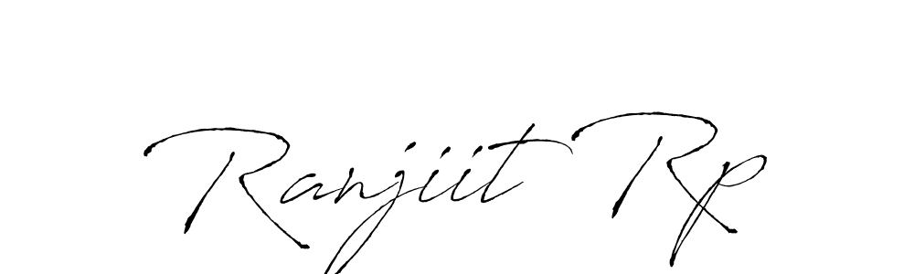Design your own signature with our free online signature maker. With this signature software, you can create a handwritten (Antro_Vectra) signature for name Ranjiit Rp. Ranjiit Rp signature style 6 images and pictures png