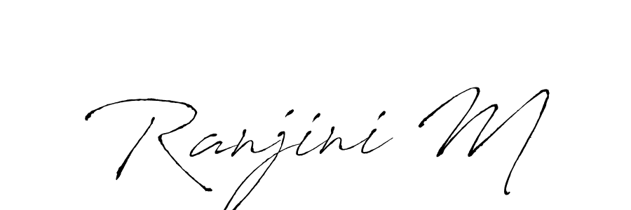 Here are the top 10 professional signature styles for the name Ranjini M. These are the best autograph styles you can use for your name. Ranjini M signature style 6 images and pictures png