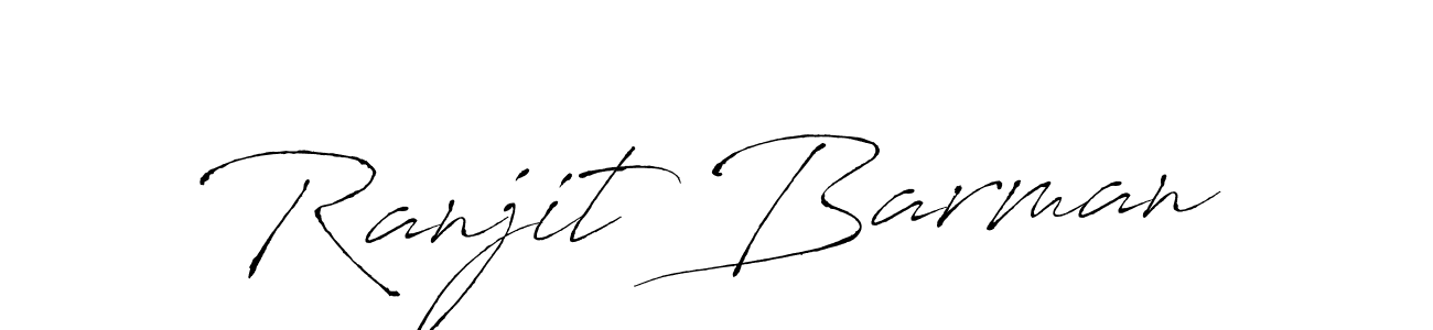 Design your own signature with our free online signature maker. With this signature software, you can create a handwritten (Antro_Vectra) signature for name Ranjit Barman. Ranjit Barman signature style 6 images and pictures png