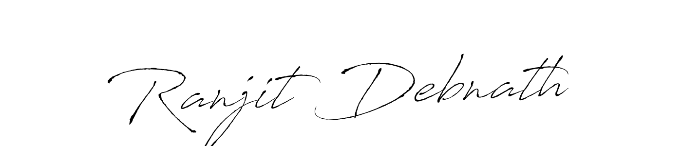 Use a signature maker to create a handwritten signature online. With this signature software, you can design (Antro_Vectra) your own signature for name Ranjit Debnath. Ranjit Debnath signature style 6 images and pictures png