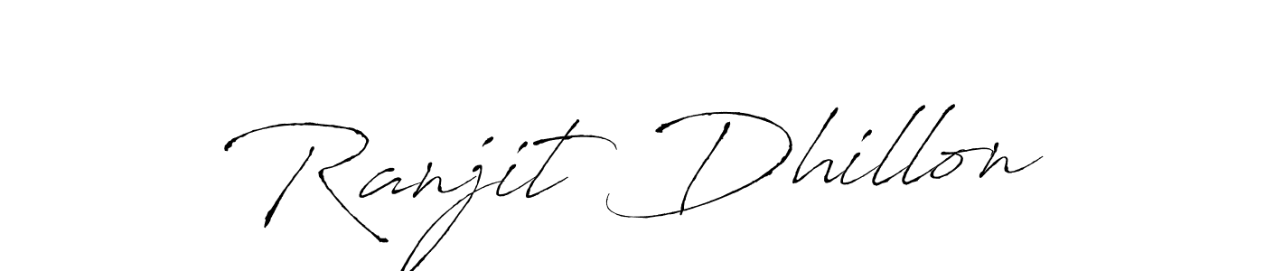 How to make Ranjit Dhillon signature? Antro_Vectra is a professional autograph style. Create handwritten signature for Ranjit Dhillon name. Ranjit Dhillon signature style 6 images and pictures png