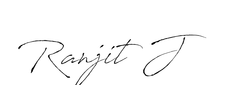 Make a beautiful signature design for name Ranjit J. Use this online signature maker to create a handwritten signature for free. Ranjit J signature style 6 images and pictures png