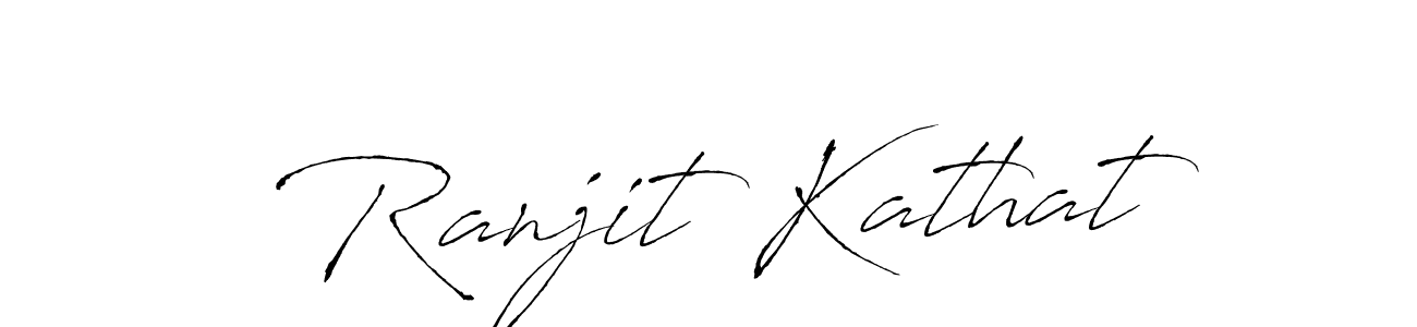 Antro_Vectra is a professional signature style that is perfect for those who want to add a touch of class to their signature. It is also a great choice for those who want to make their signature more unique. Get Ranjit Kathat name to fancy signature for free. Ranjit Kathat signature style 6 images and pictures png