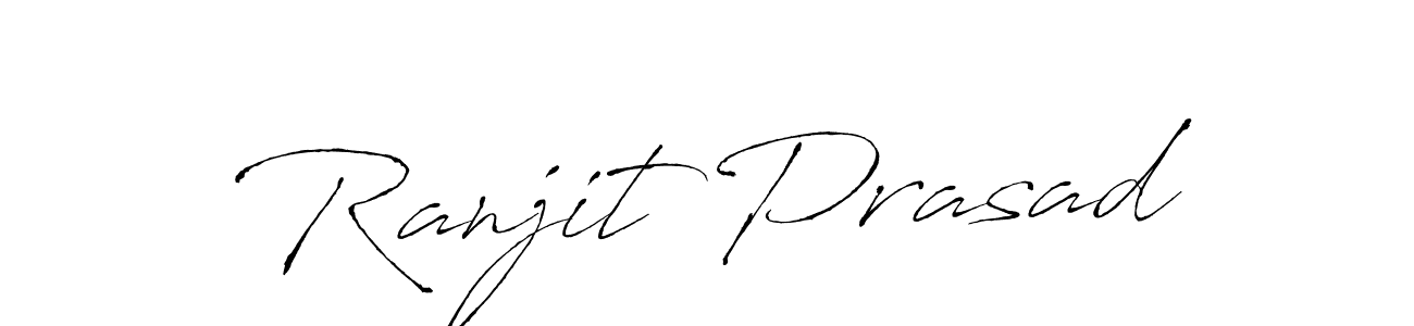 This is the best signature style for the Ranjit Prasad name. Also you like these signature font (Antro_Vectra). Mix name signature. Ranjit Prasad signature style 6 images and pictures png