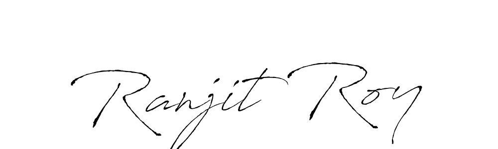 You should practise on your own different ways (Antro_Vectra) to write your name (Ranjit Roy) in signature. don't let someone else do it for you. Ranjit Roy signature style 6 images and pictures png