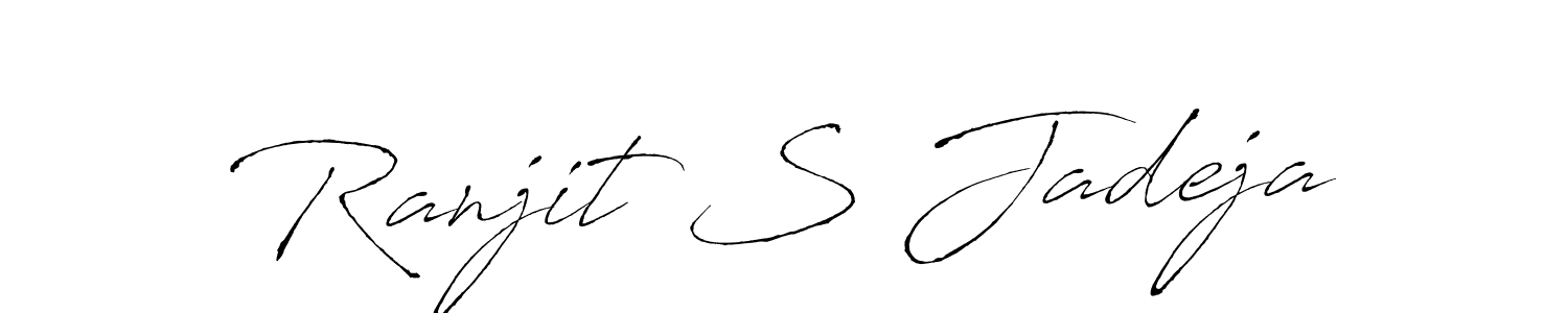 Also You can easily find your signature by using the search form. We will create Ranjit S Jadeja name handwritten signature images for you free of cost using Antro_Vectra sign style. Ranjit S Jadeja signature style 6 images and pictures png