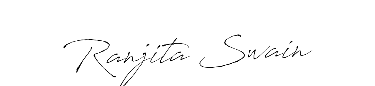 It looks lik you need a new signature style for name Ranjita Swain. Design unique handwritten (Antro_Vectra) signature with our free signature maker in just a few clicks. Ranjita Swain signature style 6 images and pictures png