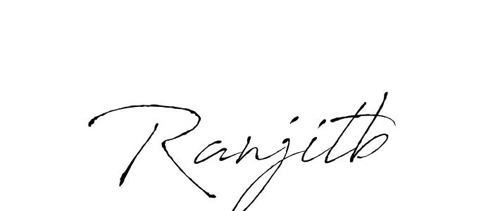 Antro_Vectra is a professional signature style that is perfect for those who want to add a touch of class to their signature. It is also a great choice for those who want to make their signature more unique. Get Ranjitb name to fancy signature for free. Ranjitb signature style 6 images and pictures png