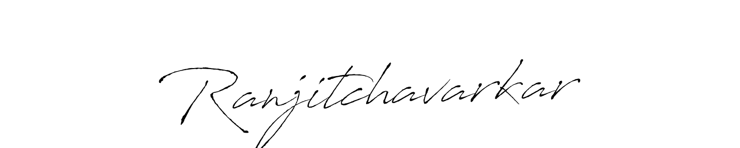 You should practise on your own different ways (Antro_Vectra) to write your name (Ranjitchavarkar) in signature. don't let someone else do it for you. Ranjitchavarkar signature style 6 images and pictures png