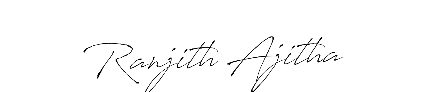 if you are searching for the best signature style for your name Ranjith Ajitha. so please give up your signature search. here we have designed multiple signature styles  using Antro_Vectra. Ranjith Ajitha signature style 6 images and pictures png