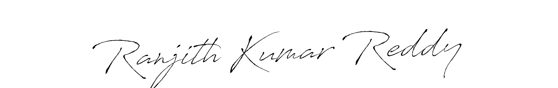 This is the best signature style for the Ranjith Kumar Reddy name. Also you like these signature font (Antro_Vectra). Mix name signature. Ranjith Kumar Reddy signature style 6 images and pictures png