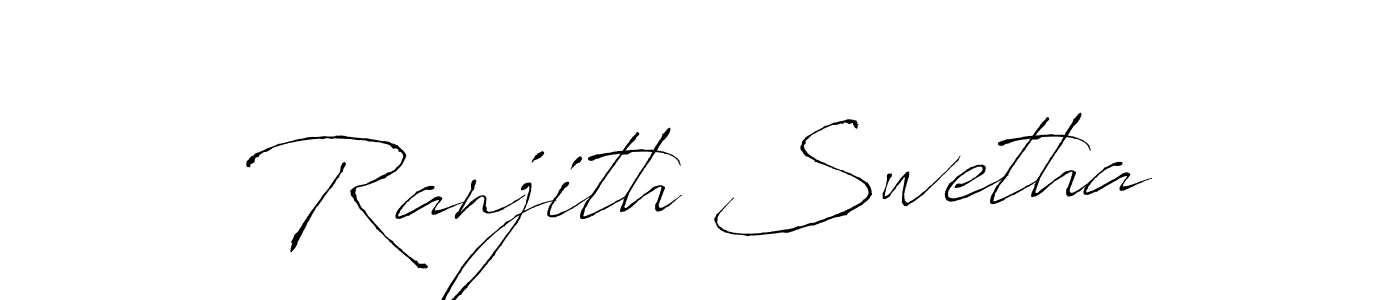 How to Draw Ranjith Swetha signature style? Antro_Vectra is a latest design signature styles for name Ranjith Swetha. Ranjith Swetha signature style 6 images and pictures png