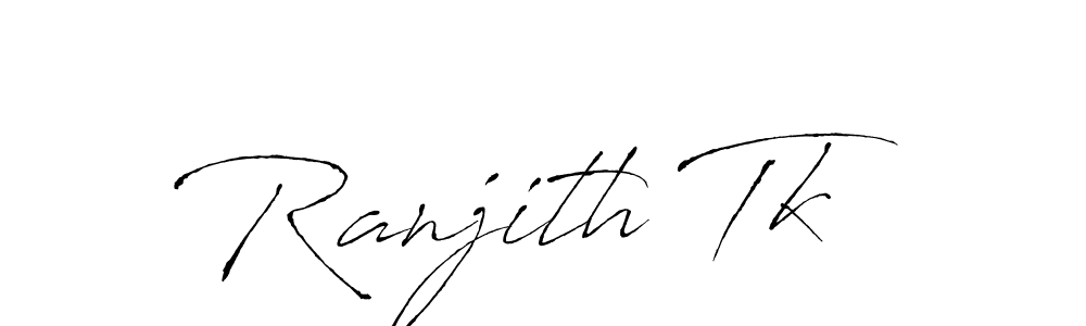 Antro_Vectra is a professional signature style that is perfect for those who want to add a touch of class to their signature. It is also a great choice for those who want to make their signature more unique. Get Ranjith Tk name to fancy signature for free. Ranjith Tk signature style 6 images and pictures png