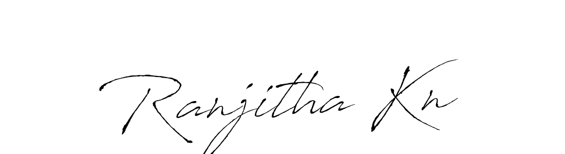 Make a beautiful signature design for name Ranjitha Kn. Use this online signature maker to create a handwritten signature for free. Ranjitha Kn signature style 6 images and pictures png