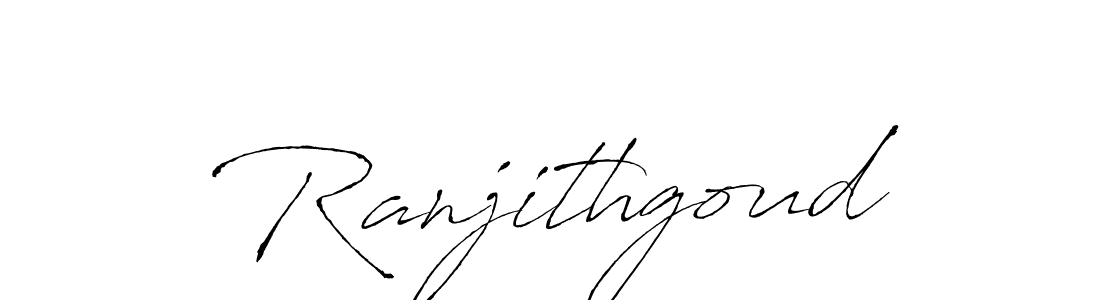 It looks lik you need a new signature style for name Ranjithgoud. Design unique handwritten (Antro_Vectra) signature with our free signature maker in just a few clicks. Ranjithgoud signature style 6 images and pictures png