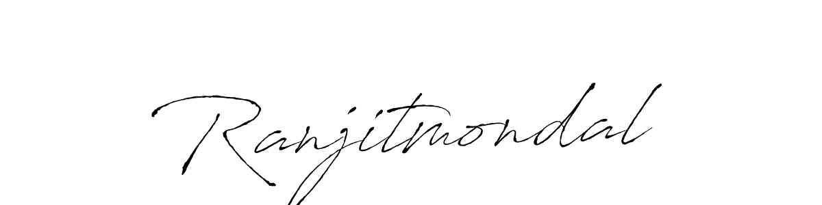 The best way (Antro_Vectra) to make a short signature is to pick only two or three words in your name. The name Ranjitmondal include a total of six letters. For converting this name. Ranjitmondal signature style 6 images and pictures png