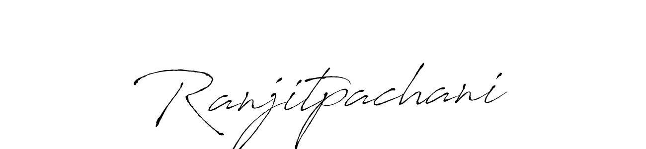 Create a beautiful signature design for name Ranjitpachani. With this signature (Antro_Vectra) fonts, you can make a handwritten signature for free. Ranjitpachani signature style 6 images and pictures png