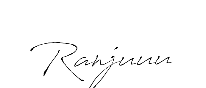 Make a beautiful signature design for name Ranjuuu. Use this online signature maker to create a handwritten signature for free. Ranjuuu signature style 6 images and pictures png