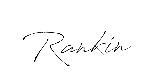 Make a beautiful signature design for name Rankin. With this signature (Antro_Vectra) style, you can create a handwritten signature for free. Rankin signature style 6 images and pictures png