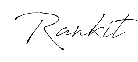 Get an exclusive digital autograph for Rankit. The Antro_Vectra typeface captures the charm of real penmanship on paper. Rankit signature style 6 images and pictures png