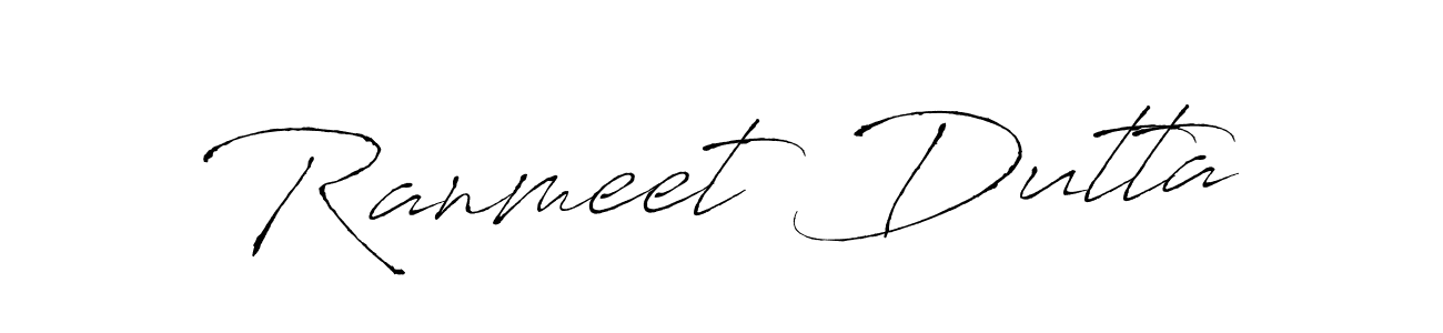 Make a beautiful signature design for name Ranmeet Dutta. Use this online signature maker to create a handwritten signature for free. Ranmeet Dutta signature style 6 images and pictures png