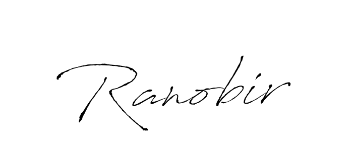 How to make Ranobir name signature. Use Antro_Vectra style for creating short signs online. This is the latest handwritten sign. Ranobir signature style 6 images and pictures png