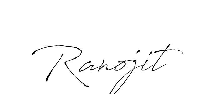 Antro_Vectra is a professional signature style that is perfect for those who want to add a touch of class to their signature. It is also a great choice for those who want to make their signature more unique. Get Ranojit name to fancy signature for free. Ranojit signature style 6 images and pictures png