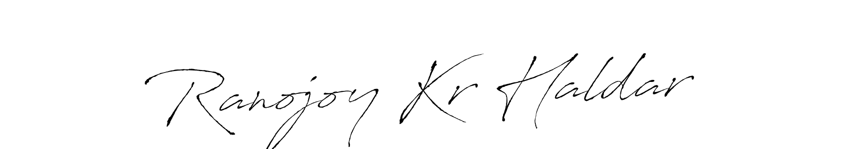 How to make Ranojoy Kr Haldar signature? Antro_Vectra is a professional autograph style. Create handwritten signature for Ranojoy Kr Haldar name. Ranojoy Kr Haldar signature style 6 images and pictures png