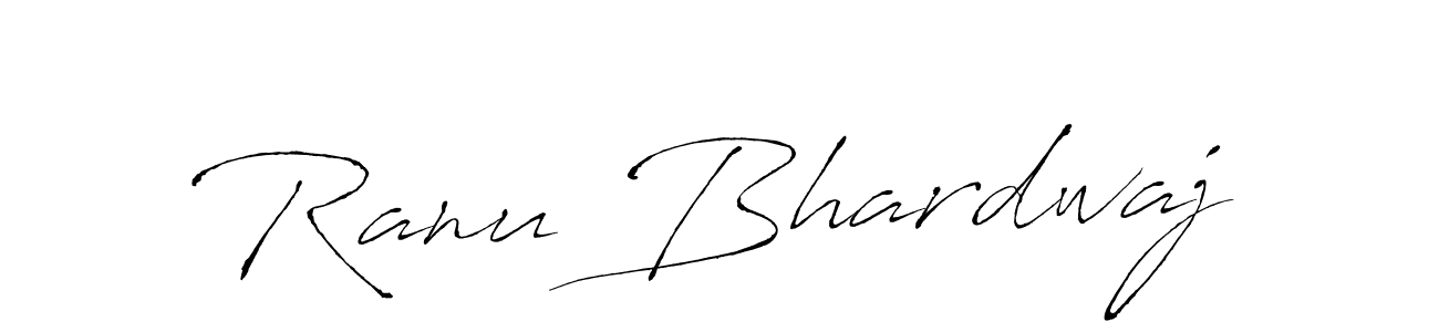 The best way (Antro_Vectra) to make a short signature is to pick only two or three words in your name. The name Ranu Bhardwaj include a total of six letters. For converting this name. Ranu Bhardwaj signature style 6 images and pictures png