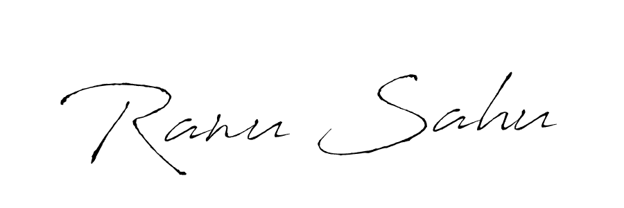 Also we have Ranu Sahu name is the best signature style. Create professional handwritten signature collection using Antro_Vectra autograph style. Ranu Sahu signature style 6 images and pictures png