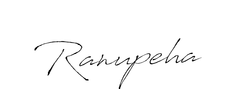 Make a beautiful signature design for name Ranupeha. With this signature (Antro_Vectra) style, you can create a handwritten signature for free. Ranupeha signature style 6 images and pictures png