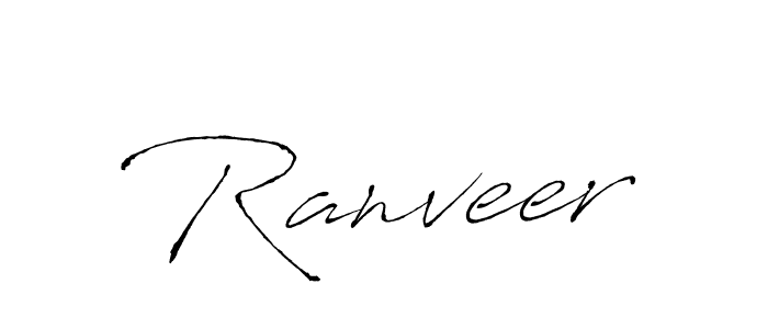 Ranveer stylish signature style. Best Handwritten Sign (Antro_Vectra) for my name. Handwritten Signature Collection Ideas for my name Ranveer. Ranveer signature style 6 images and pictures png