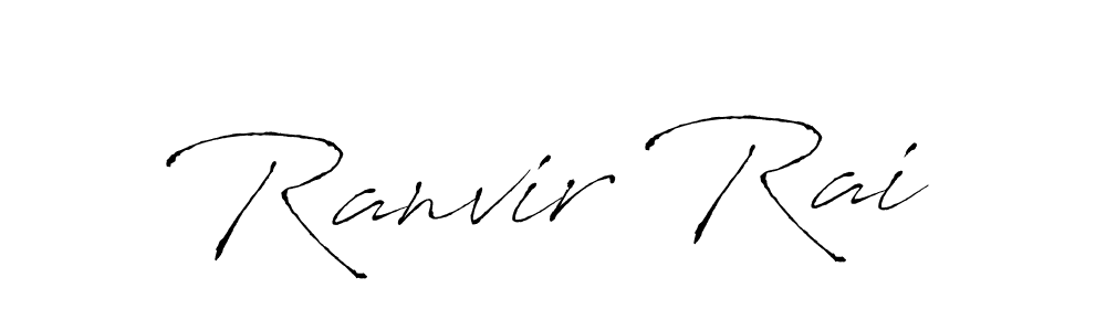 It looks lik you need a new signature style for name Ranvir Rai. Design unique handwritten (Antro_Vectra) signature with our free signature maker in just a few clicks. Ranvir Rai signature style 6 images and pictures png