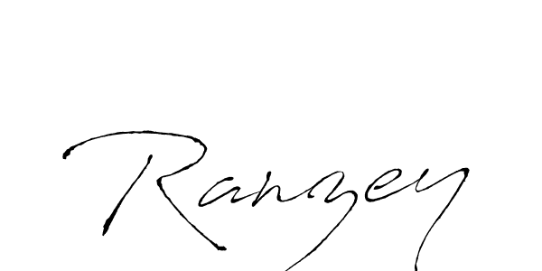 Best and Professional Signature Style for Ranzey. Antro_Vectra Best Signature Style Collection. Ranzey signature style 6 images and pictures png