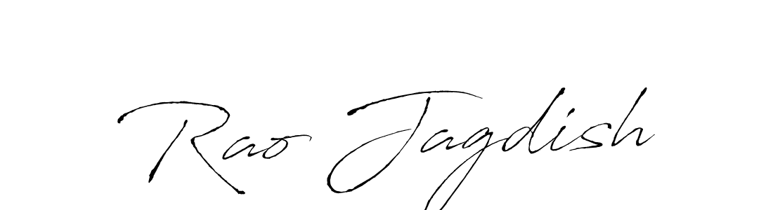 Antro_Vectra is a professional signature style that is perfect for those who want to add a touch of class to their signature. It is also a great choice for those who want to make their signature more unique. Get Rao Jagdish name to fancy signature for free. Rao Jagdish signature style 6 images and pictures png