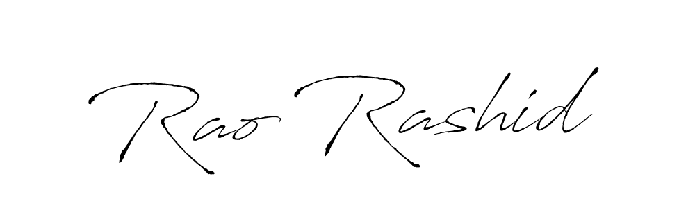 How to make Rao Rashid signature? Antro_Vectra is a professional autograph style. Create handwritten signature for Rao Rashid name. Rao Rashid signature style 6 images and pictures png