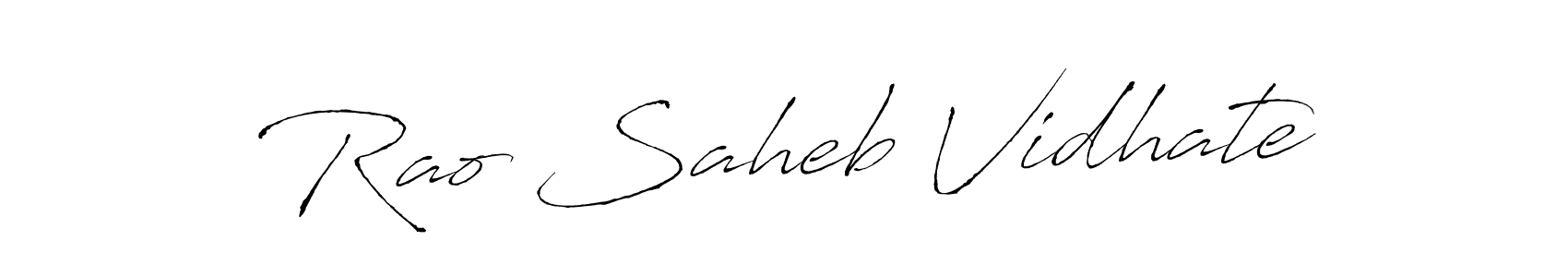 Use a signature maker to create a handwritten signature online. With this signature software, you can design (Antro_Vectra) your own signature for name Rao Saheb Vidhate. Rao Saheb Vidhate signature style 6 images and pictures png