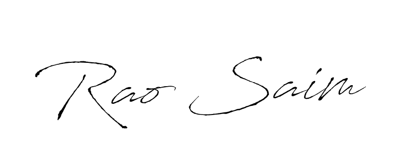 Here are the top 10 professional signature styles for the name Rao Saim. These are the best autograph styles you can use for your name. Rao Saim signature style 6 images and pictures png