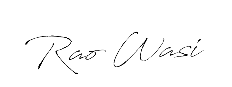 How to Draw Rao Wasi signature style? Antro_Vectra is a latest design signature styles for name Rao Wasi. Rao Wasi signature style 6 images and pictures png