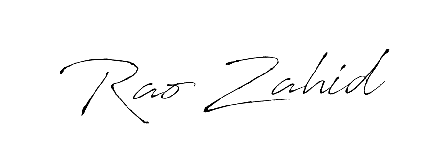 It looks lik you need a new signature style for name Rao Zahid. Design unique handwritten (Antro_Vectra) signature with our free signature maker in just a few clicks. Rao Zahid signature style 6 images and pictures png