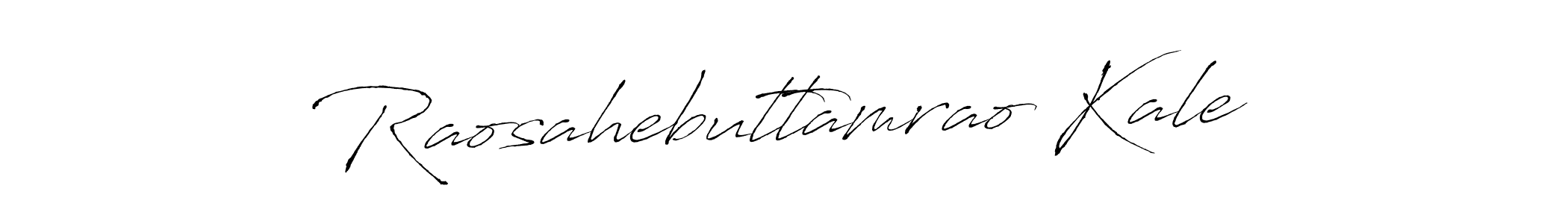 Also we have Raosahebuttamrao Kale name is the best signature style. Create professional handwritten signature collection using Antro_Vectra autograph style. Raosahebuttamrao Kale signature style 6 images and pictures png