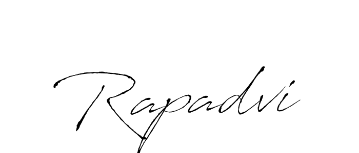 Design your own signature with our free online signature maker. With this signature software, you can create a handwritten (Antro_Vectra) signature for name Rapadvi. Rapadvi signature style 6 images and pictures png