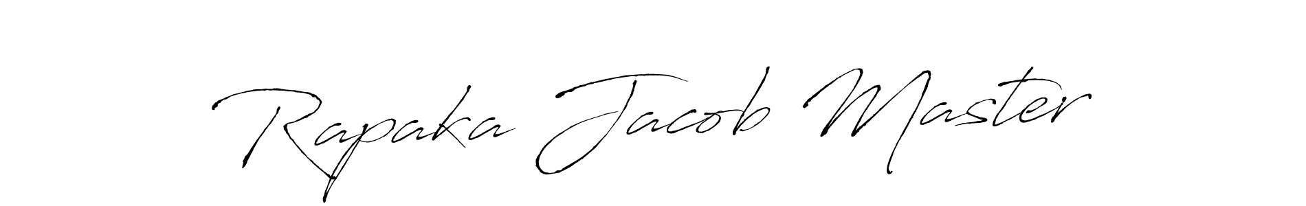 Similarly Antro_Vectra is the best handwritten signature design. Signature creator online .You can use it as an online autograph creator for name Rapaka Jacob Master. Rapaka Jacob Master signature style 6 images and pictures png