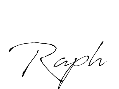 Create a beautiful signature design for name Raph. With this signature (Antro_Vectra) fonts, you can make a handwritten signature for free. Raph signature style 6 images and pictures png