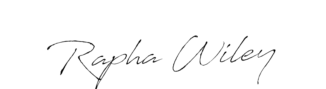 Also You can easily find your signature by using the search form. We will create Rapha Wiley name handwritten signature images for you free of cost using Antro_Vectra sign style. Rapha Wiley signature style 6 images and pictures png