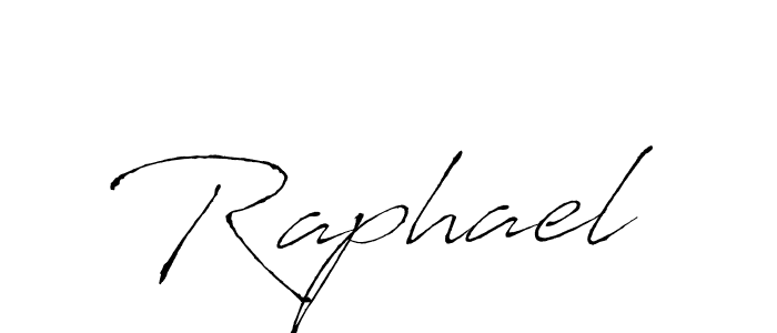 Design your own signature with our free online signature maker. With this signature software, you can create a handwritten (Antro_Vectra) signature for name Raphael. Raphael signature style 6 images and pictures png