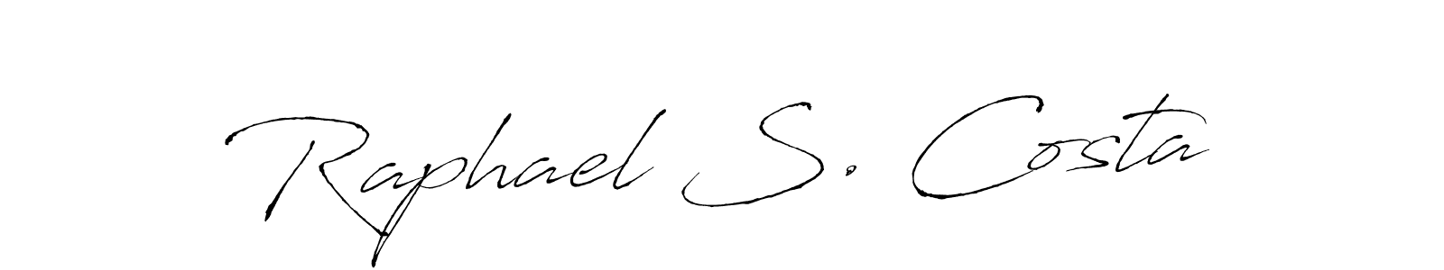 Similarly Antro_Vectra is the best handwritten signature design. Signature creator online .You can use it as an online autograph creator for name Raphael S. Costa. Raphael S. Costa signature style 6 images and pictures png