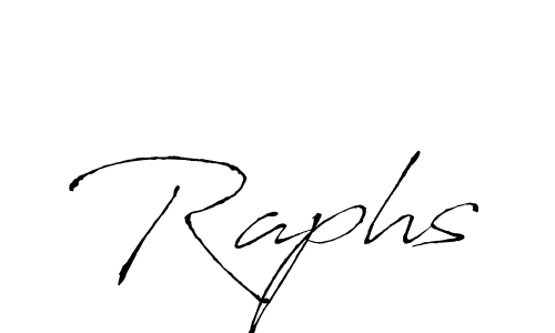 It looks lik you need a new signature style for name Raphs. Design unique handwritten (Antro_Vectra) signature with our free signature maker in just a few clicks. Raphs signature style 6 images and pictures png